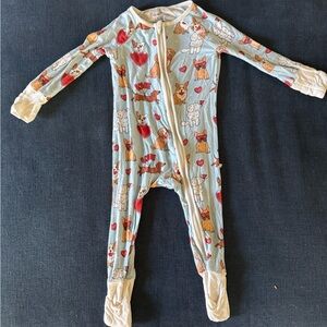 Caden Lane pajamas with Animal Design 6-12m bamboo